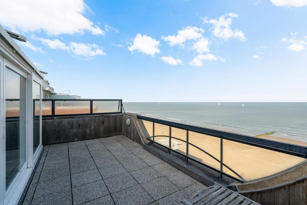 Penthouse App Met Imposant & Eindeloos Zeezicht Apartment Middelkerke Exterior photo